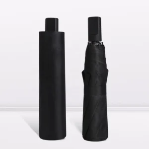 Windproof Manual Folding Umbrella with UV Coating, Custom Logo, Factory, Classic Design