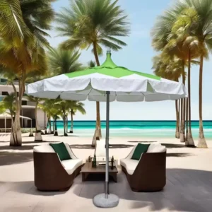 Windproof Outdoor Market and Camping Beach Shade Umbrella