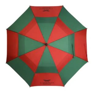 Windproof Oversize Golf Umbrella Straight EVA Handle Pongee Material