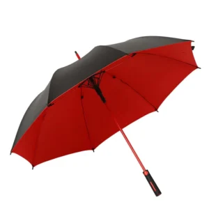 Windproof Pongee 3-Fold Automatic Open/Close UV Umbrella