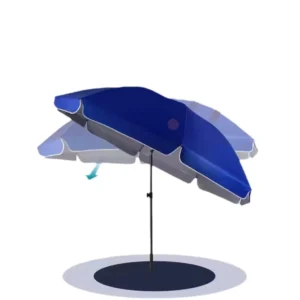 Windproof Rainproof Customizable 3-4 Person 3000mm Waterproof Foldable Steel Commercial Stall Sun Umbrella