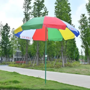 Windproof Reinforced 140cm 150cm Outdoor Umbrella 10-Panel Canopy Heavy Duty Thickened Ribs Parasol