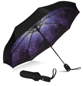 Windproof Travel Umbrella and Compact Mini Perfect for Car Golf Small Umbrella for Women Girl