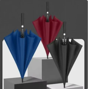 Windproof Waterproof Automatic Straight Stick Golf Umbrella for Corporate Gifts