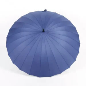 Windproof Waterproof Full Fiberglass Oversized 24-Rib Golf Umbrella