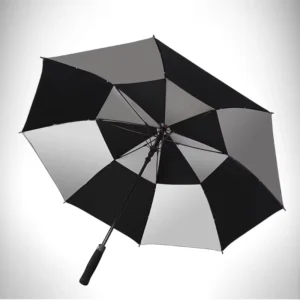 Women’s Travel Golf Umbrella Custom Logo Double-Layer Windproof UV-Protected Waterproof Straight Umbrella