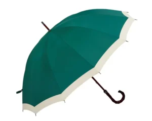 Wooden Handle Manual-Open 27-Inch Colorful Printed 190T Pongee Fabric Waterproof Windproof Golf Umbrella