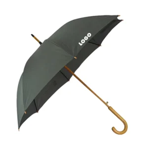 Wooden Straight-Pole Stick Umbrella Wooden Handle
