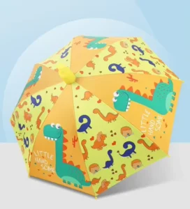 YB Cartoon Print Rainproof Custom Children Umbrella Kids Parasol