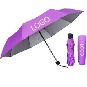 YS 3011 Factory Supply Promotion Gift Folding Umbrella Custom Logo Advertising Portable Manual Open Travel