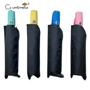 YS-3035 Outdoor Travel Folding Umbrella Windproof Rain and Sun Auto Open and Close