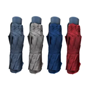 YS 3044 Supplier Promotional Custom Logo Printing Advertising Windproof Manual Open Close Three Fold Umbrella