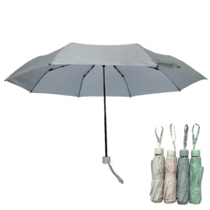 YS 3087 Classic Style Automatic & Manual Open Travel Umbrella Compact 3 Fold Mini Design Windproof for Adults Custom Logo