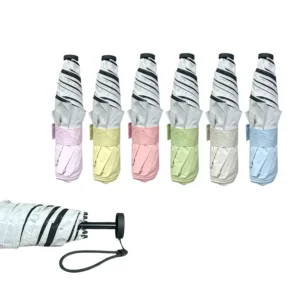 YS 3093 Umbrella Factory Mini & Ultra Light 3 Fold Umbrella Carbon Fiber Ribs UPF50 Fabric Compact Umbrella for All weather Use