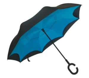 YS 8040 Double Layer C Handle Reverse Windproof Rain Umbrella