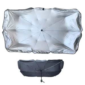 YS 9001 Factory Supply Heat Insulation Windshield Sunshade Folding Car Umbrella
