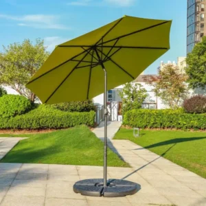 Yellow 2.7M Outdoor Patio Parasol Umbrella for Garden Beach Best Sale