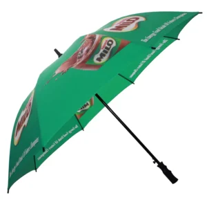 air Umbrella for Sale stormproof Umbrella with Plastic Cover stick Umbrella for Supermarket