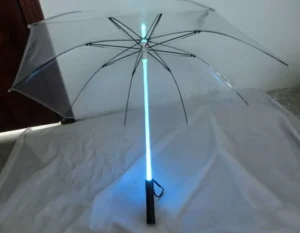 clear Led Umbrella Transparent Custom Umbrella LED Umbrella